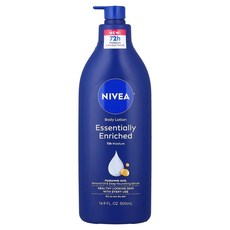 니베아 바디 로션 에센셜리 인리치드 500ml(16.9fl oz), NIV01150, 500ml, 1개