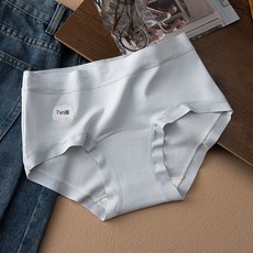 Treasure Girl 女士內褲 7A抗菌純棉透氣無痕三角褲, L【100-120斤】