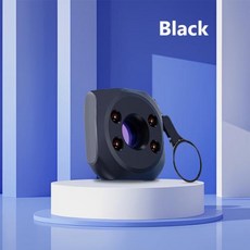 호신용 몰카 탐지기 스파이 방지 숨겨진 카메라 감지기 휴대용 감지 보안 보호 호텔 사물함 공용 욕실 찾기, 1개, 1) Black