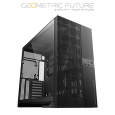 Geometric Future 幾何未來 Model 5 Vent 網孔面板 電腦機殼 全黑 (無風扇版), 1個