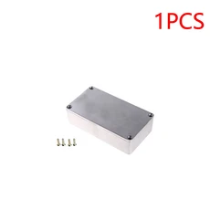 1-5PCS 1590B 기타 효과 인클로저 (나사 포함) 알루미늄 페달 교체 내구성 악기 키트, 02 1 PCS, 01 China Mainland, 02 1 Pcs