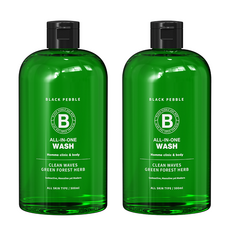남성청결제 올인원 바디워시 클린 웨이브 500ml 2개 세트(1+1)