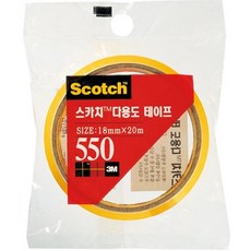 스카치 테이프 550 762mm코어 18mmX20M 3M, 없음, 상세설명 참조