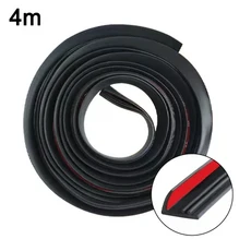 자동차 창 씰 스트립 고무 사이드 윈도우 갭 필러 소음 방지 7 모양, 01 4m