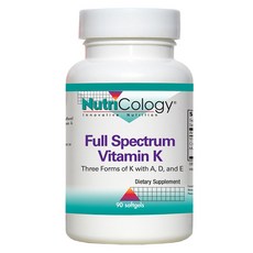 NutriCology 全譜維生素 K 軟膠囊, 1個, 90 件