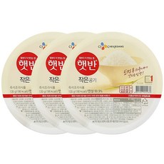 햇반 즉석밥 작은공기, 130g, 3개