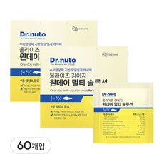 닥터뉴토 강아지 종합 영양제 동결건조 북어 황태맛 (비타민 오메가3 유산균/면역력 항산화에 도움), 2세트, 종합영양제, 30회분
