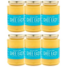 Ghee Easy 기 이지 영국 기 버터, 6개, 100g