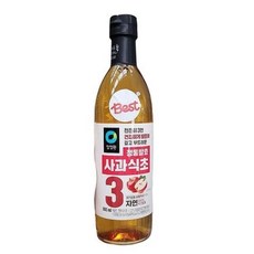 에이알비티 청정원 100 자연발효 정통사과식초 x 2개 82914, 800ml, 1개