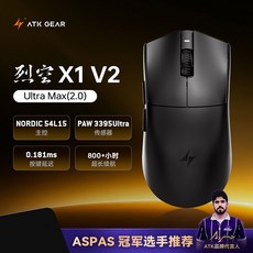 Liekong X1 V2 마스터 대형 54g 인체공학적 무선 초경량 에디션 마우스 게이밍, X1V2 MAX 1