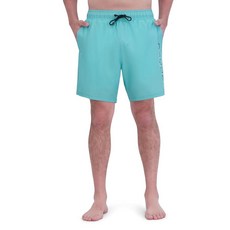 Spyder 남성용 수영 트렁크 신축성 빠른 건조 17.8cm7인치 보드 반바지 UPF 50+ 압박 복서 라이너 Livid S 163875