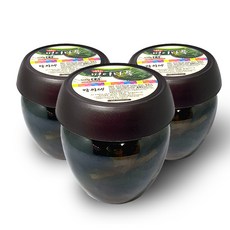 [오늘만 특가]미슐랭이 선택한 맛! 맘씨레 울릉도 명이나물 장아찌 국내산 자연산 국산, 3개, 500g