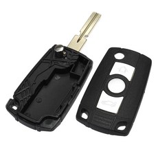 Folding Flip Car Remote Key Fob Case Shell For BMW 3 5 7 Series Z3 Z4 E38 E39 E46 X5, 1개, 한 가지 색