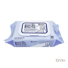 문교 깔끄미 화이트보드 클리닝 티슈 30매입 CLT 30 클리너 닦개 와이퍼