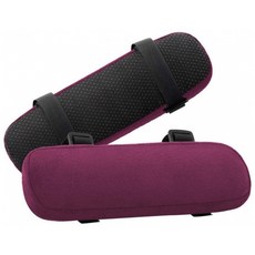 [VITALO] 의자 팔걸이 팔꿈치 팔받침 쿠션 2개입 PGC1015, 03.퍼플(2개입)