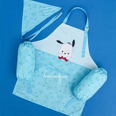 포차코 허니 앞치마 토시 두건 3종 세트 ord+81364Mw