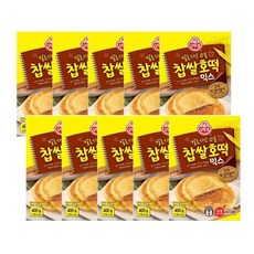 JHQR03P552ED 찹쌀호떡믹스 호떡분말 400G 10개, 1개