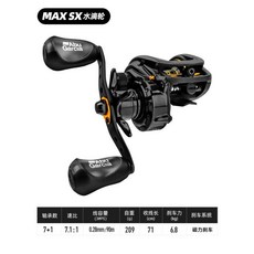 阿布MAX 4SX 水滴輪 金屬微物路亞輪 P4遠投防炸線泛用打黑漁輪, MAX-4SX（P4）水滴輪右手輪,原裝線杯款【基礎款】