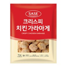 푸드올마켓_ 사세 크리스피 치킨가라아게 1kg /냉동, 1개