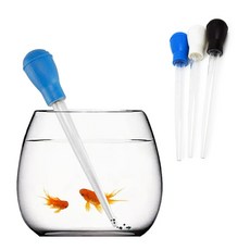 28cm 어항스포이드 치어옮기는도구 똥치우기 이물질제거, 30ml 검정