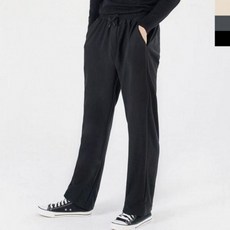 남성 겨울 테이퍼드 기모 트레이닝 밴딩 슬랙스 팬츠