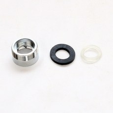 수도꼭지 변환 아답터 외부나사 22mm 내부나사 19mm 세면대 어댑터 젠더, 1개