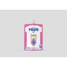 어린이 요거트_밀로스, 4개, 85g, 블루베리