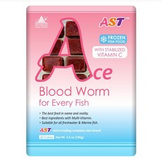 AST 냉짱 장구벌레 짱구벌레 열대어 파충류 구피 생먹이 사료 밥 영양제 1팩 2팩 6팩 12팩, 100g, 2개