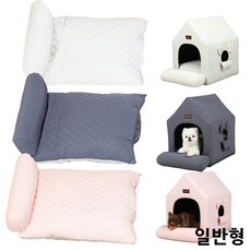 초코펫 강아지집 에브리데이하우스3.0 속방석만 일반형 택1, 1개, 핑크