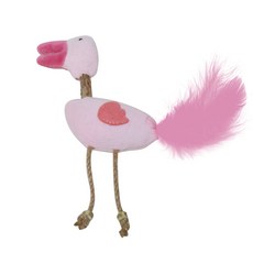 森野萌寵木天蓼啃咬棒貓玩具 貓草玩具 木天蓼 貓玩具, 1個, 紅鶴