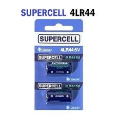 슈퍼셀 4LR44 알카라인 6V건전지 (2개입) "오후3시이전 주문시 당일발송", 1세트, 2개입