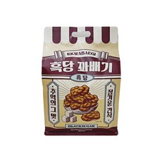 사무실 탕비실 과자 간식 흑당 꽈배기, 1개, 510g