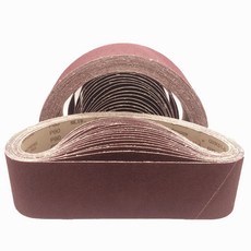 벨트 샌딩 기계 벨트 원형 천 연마 페이퍼 457*75, 10개