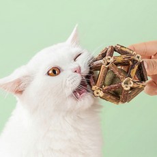 크레용펫 캣닢 쏙 마따따비 둥지볼 7.5cm, 1개, free