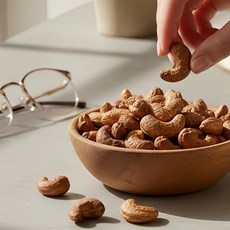 健康本味 鹽味帶皮腰果 越南腰果 堅果 零食, 1個, 鹽味帶皮腰果500克