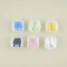 꿈꾸는비 말랑말랑 실리콘 수영 귀마개 샤워할때귀마개