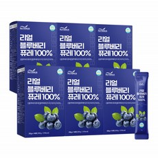 뉴트리너스 리얼 블루베리 퓨레 100%, 6박스, 280g