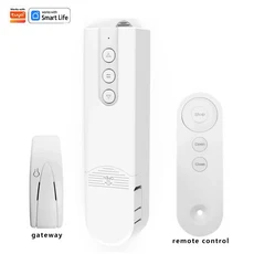스마트 WiFiZigbee 커튼 커튼 모터 전기 커튼 커튼 오프너 Alexa와 호환되는 트랙 원격 제어 슈퍼 사일런트, External WiFi