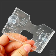 옴니픽 주차증케이스 차량주차증, 압착고무형(가로)