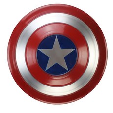 美國隊長盾牌全金屬1比1 電影版漫威復仇者聯盟手持道具酒吧裝飾, 美國隊長紅47CM（送手持皮帶）