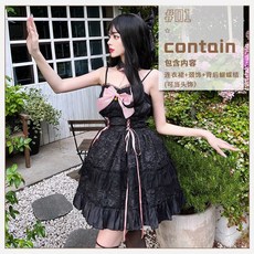Lolita JSK 連衣裙 天使惡魔風格 哥特風洋裝