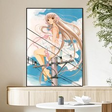 클래식 포스터 아트 끈적 벽 방수 홈 거실 침실 미적 장식, 15. z5