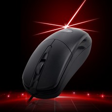 저렴한 보급형 기본 USB 유선 1000dpi 레이저마우스 광마우스 고감도