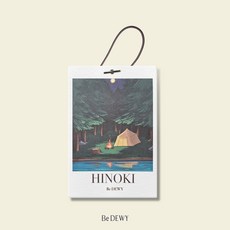 비듀이 퍼퓸 샤쉐 차량용 옷장 에어 프레셔널 20g 5종, 히노끼(HINOKI), 1개