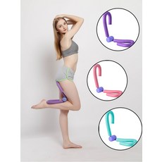 PVC 다리 트레이너 허벅지 운동가 체육관 스포츠 허벅지 마스터 근육 팔 가슴 허리 운동가 운동 기계 홈 피트니스 장비, 파란색, 1개