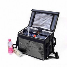 컵홀더 배달가방 32L 블랙 배달대행가방 보냉가방, 상세페이지 참조
