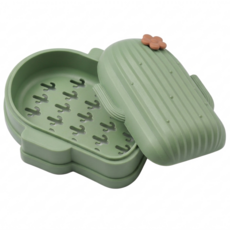 몰잇 귀여운 선인장 물빠짐 비누받침대 비누케이스, 1개