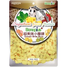 Boneplus 超美味小饅頭 狗零食, 1個, BP超美味小饅頭-起司