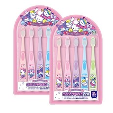아텍스 산리오캐릭터즈 유아 칫솔 STEP2 5종 세트, 혼합, 5개입, 2세트