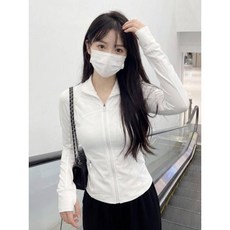 防曬外套女夏天吸濕排汗透氣速乾防曬衣大尺碼輕薄冰絲涼感外套遮陽防曬外套寬鬆連帽罩衫休閒工作登山運動外套修身短版上衣, M(建議體重40-45公斤), 907白色